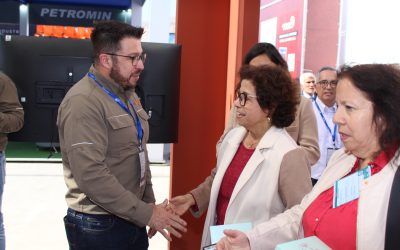Recuento #Exponor 2024: Ministra de Minería, Aurora Williams visitó stand de CEFOMIN
