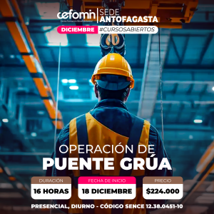 OPERACIÓN DE PUENTE GRÚA - 18 DICIEMBRE