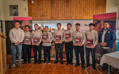 43 alumnos y alumnas de Pozo Almonte son certificados en Soldadura al Arco gracias al Programa Elige Crecer de Minera Teck