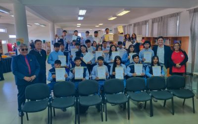 CEFOMIN certifica a estudiantes del Liceo Simón Bolívar en Instalaciones Eléctricas en Alto Hospicio