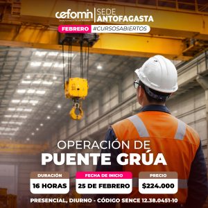 OPERACIÓN DE PUENTE GRÚA - 25 DE FEBRERO