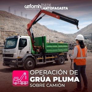 OPERACIÓN DE GRÚA PLUMA SOBRE CAMIÓN - 23 DE MARZO