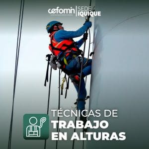TÉCNICAS DE TRABAJO EN ALTURAS - 15 DE MAYO